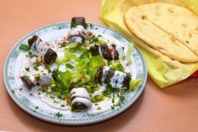 Grape Leaves.